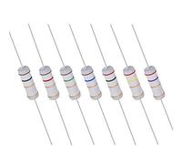 20Pcs 1,3 Ohm Resistor, 3W 5% Tolerance Metal Oxide Metal Resistors, Axial Lead, Flame Proof for DIY Electronic Projects and Experiments