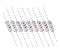 20Pcs 1.6K Ohm Resistor, 3W 5% Tolerance Metal Oxide Metal Resistors, Axial Lead, Flame Proof for DIY Electronic Projects and Experiments