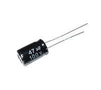20pcs 100V47UF 8 * 12mm 47UF 100V 8 * 12 aluminum electrolytic capacitor NWPNLXEA