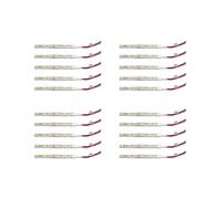 20Pcs 10cm Blanc étanche 5050 LEDBande LED Voiture de Bateau Caravane 12V