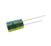 20PCS 10V1000UF Volume 8 * 12mm Aluminum Electrolytic Capacitor 1000UF 10v High Frequency Low Resistance EKFBQBGW
