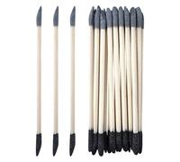 20pcs 13.7CM Double End Matchsticks Ponçage Fin Détaillant Polissage Sticks Polissage Outils de ponçage pour les modèles en plastique Miniatures Bois Hobby Stuffers