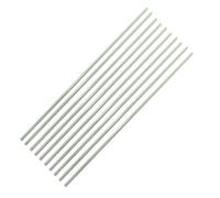 20pcs 20inch White Fiberglass Rods - Strong & Flexible Glass Fiber Rods for Shed Supports, Dia 1-5mm(5.0x500mm)