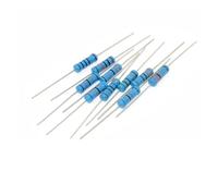 20pcs 2W Metal Film Resistor 3R 30R 300R 3K 30K 300K 3 30 300 Ohm R Kohm Accuracy 1% Five-Color Ring Resistance 0.1R-910 CZAOINCU(2W 10M 20pcs)