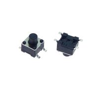20PCS 4.5x4.5x5MM panel PCB4.5 * 4.5 * 5MM momentary switch toy switch DIP side 3 pins direct insert 4 pins patch 4 pins NWPNLXEA(5MM(SMD))