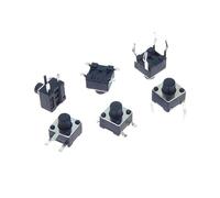 20PCS 4.5x4.5x5MM panel PCB4.5 * 4.5 * 5MM momentary switch toy switch DIP side 3 pins direct insert 4 pins patch 4 pins NWPNLXEA(5MM(3PIN))