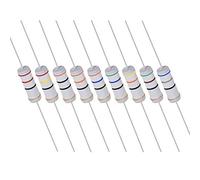 20Pcs 47 Ohm Resistor, 3W 5% Tolerance Metal Oxide Metal Resistors, Axial Lead, Flame Proof for DIY Electronic Projects and Experiments