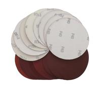20pcs 5 Inch 125mm Round Sanding Disc Red Sandpaper Disk Abrasive Sand Sheets Grit 40-2000 Hook Loop For Sander Grits,40
