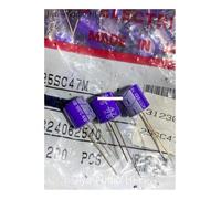 20pcs/50pcs 25SC47M 25v47uf Os-con Polymer Solid Capacitor 10X10 47uF/25V Electrolytic Capacitor EKFBQBGW(20pcs)