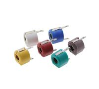 20PCS 5P 10P 20P 30P 40P 50P 60P 70P 120P Capacitance Trimmer Variable Capacitor 6mm JML06-1-120P 5/10/20/30/40PF NWPNLXEA(60P 20pcs)