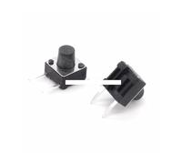 20Pcs 6 * 6 * 7MM 6X6X7MM SMD Tact Light Touch Switch 2 Pin Side Button Button 6 * 6 * 7H