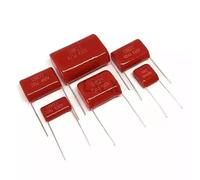 20PCS 63V 100V 250V 400V 450V 630V 2000V Condensateur à film polypropylène CBB 101 103 104 105 125J 221 222 223 224 225 332 333 334(250V475J-P25)