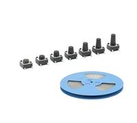 20PCS 6x6mm Panel PCB Tactile Tact Push Button Switch SMD 4pin switch 6x6x4.3/5/6/7-10 MM 6 * 6 * 4.3MM 5MM 6MM 7MM-10MM NWPNLXEA(6x6x4.3mm)