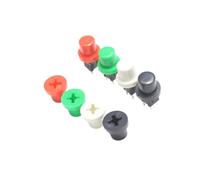 20pcs A38 3 * 2mm Tactile Push Button Switch Cap for 5.8mm 7mm 8mm 8.5mm Tact Switchs red black green white NWPNLXEA(Green)