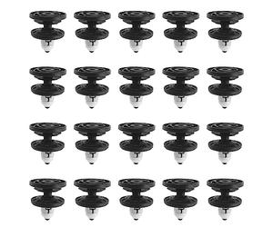 20pcs Agrafes Montage Panneau Porte Compatible avec Transporter T6.1 T-Cross ID.3 ID.4 3CN868243 Garniture Intérieur Auto