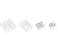 20pcs Aluminium Heat Sink CPU Radiator with Adhesive for Raspberry Pi 2/3/4 3b 4B