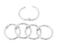 20PCS Anneaux Articulés Anneaux Métal 3 Tailles Pour Scrapbooking Album Calendrier Porte-clés (30mm)