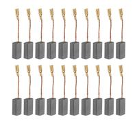 20Pcs Balais de Charbon Moteur 5x8x16mm, Pièce Rechange Conductrice avec Fil pour Perceuse Électrique Meuleuse Outil Électrique