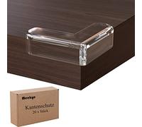 20PCS Bebe Protections d'angles/Coin de Table et Rebords pour Meuble Sécurité Enfant pour Bureau, Cheminée, Coins Bords Molles avec Une Super Colle améliorée