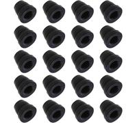 20pcs Bouchons À Vis De Purge De Frein En Caoutchouc 6mm Bouchon De Graisseur Couvercle Anti-Poussière Pour Voiture Moto Automobile