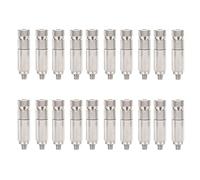20pcs Brass Misting Nozzles with Stainless Steel Orifice, Clogging-Prevent Water Mister Nozzle, Garden Atomizing Nozzle 3/16" Thread