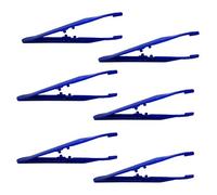 20pcs Brucelles À Usage Unique En Plastique Perles Médicales Petit Forceps Outils Pince À Épiler Pour Faire De L'artisanat