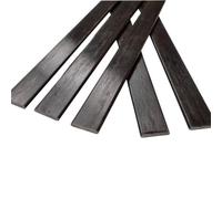 20pcs Carbon Fiber Plates 3/4/5/6/10mm Width 500mm Length 0.5mm Thickness, Fiber Construction Board(1x5MM)