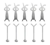20pcs Cateye aimant pour ongles, cœur et lapin et ours en métal gel de gel de chat aimant en vernis à ongles pour le kit manucure bricolage, maison
