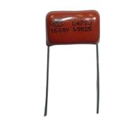 20pcs CBB capacitor 472 1600V 472J 1.6KV 4700pF 4.7nF P15 CBB81 Metallized Polypropylene Film Capacitor