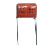 20pcs CBB capacitor 682 1600V 682J 1.6KV 6800pF 6.8nF P15 CBB81 Metallized Polypropylene Film Capacitor NWPNLXEA