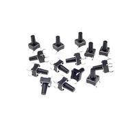 20pcs DIP 6x6 6X6X10 6 * 6 * 10MM Push Button Switch Light Touch Switch The Power Switch 4Pins NWPNLXEA