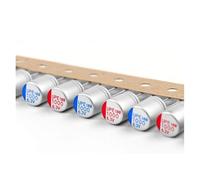 20Pcs DIP Solid Electrolytic Capacitor 2.5V820uF 6.3V100 270UF 330UF 470UF 560UF 680UF 1000UF Graphics Card Motherboard NWPNLXEA(6.3V680UF 6x8)