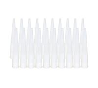 20pcs / Ensemble De Buse Scellant Buzzle Calfeutrage Des Armes Calcul Pour L'applicateur Saucisse Angle Finition Adaptée À L'outil Scellant En Silicone Et À Des Côtes