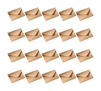 20pcs Enveloppes Vintage 4x2 76 Pouces Petites Enveloppe De Retournement Pour Invitation Faite À La Main