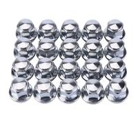 20pcs FEBI-Bilstein Ecrou de Roue Chromé de voiture M12 x 1.5 Compatible pour Ford Jante Alliage