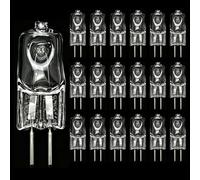 20PCS G5.3 230V 50W G5.3 Ampoules halogènes Lampe deux broches blanc chaud | G5.3 Ampoule à intensité variable four micro-ondes et les friteuses à air