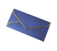 20Pcs Gold Stamping Envelopes Creative Business Envelope Letter Paper Wedding Invitation Pour Invitations(Blue)
