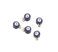 20pcs Gold Star Eyes Perles Charmes pour bijoux de bricolage Collier Accessoires Bracelet Résultats Fournitures-37515 (Couleur: Ropink)