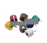 20PCS JML06-1 6mm 5PF 10PF 20PF 30PF 40PF 50PF 60PF 70PF 120PF JML06 Trimmer Adjustable Capacitor 5P 10P 20P 30P 40P 50P 60P 70P NWPNLXEA(5PF)