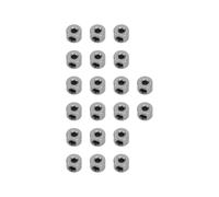 20Pcs Landing Gear Stopper Set Wheel Collar 2.1mm Stainless Steel Exquisite Craftsmanship RC Plane Model Aircraft Parts