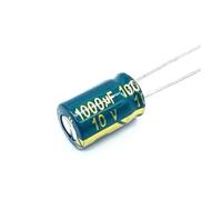 20pcs/lot 10v 1000UF Low/Impedance high frequency aluminum electrolytic capacitor size 8X10 1000UF 10v 1000uf 20%