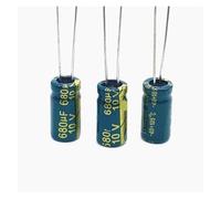 20pcs/lot 10v 680UF Low/Impedance high frequency aluminum electrolytic capacitor size 6X12 680UF 20%