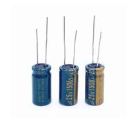 20pcs/lot 25V 1500UF Low ESR/Impedance high frequency aluminum electrolytic capacitor size 10 * 20 1500UF25V 20% AUOQKQUT