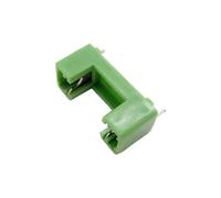 20pcs/lot 5 * 20mm Porte-fusibles en verre 5x20 Vert, Fixateur de fusible de sortie de tube d'assurance 10A 250V AC.