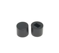 20pcs/lot A28 Self-locking Switch Cap Size 6 * 5mm Key Cover Suit for 5.8/7/8/8.5 Self-locking Switch Keys Rectangle Hole 3x2mm NWPNLXEA(Nero)