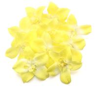20pcs/lot Artificial Flowers Head Colorful Fabric Orchid For DIY Wedding Party Craft Home Decoration Accessories(Color 9)