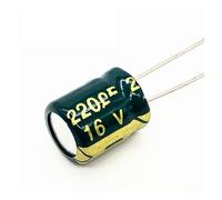 20pcs/lot BC06 220uf16V Low ESR/Impedance high frequency aluminum electrolytic capacitor size 6 * 7 16V 220uf 20% EKFBQBGW