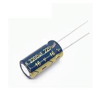 20pcs/lot H202 2200uf16V aluminum electrolytic capacitor size 10 * 20 16V 2200uf 20% AUOQKQUT