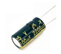 20pcs/lot H203 25V 2200UF Low ESR/Impedance high frequency aluminum electrolytic capacitor 25v2200uf size 10 * 20 2200UF25V 20% AUOQKQUT
