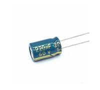 20pcs/lot high frequency low impedance 50V 220UF aluminum electrolytic capacitor size 10 * 13 220UF 20%